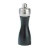 Image de Fidji Moulin Ã Poivre Manuel En Bois Et Inox Couleur Noir 15 Cm