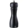 Image de Tahiti Moulin Ã Poivre Manuel En Bois Couleur Noir Mat 15 Cm