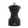 Image de Bistro Moulin Ã Poivre Manuel En Bois Couleur Noir Mat 10 Cm