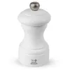 Image de Bistro Moulin Ã Poivre Manuel En Bois Couleur Blanc Mat 10 Cm