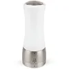 Image de Madras Moulin Ã Poivre Manuel En Bois Et Inox U'select Couleur Blanc 16 Cm