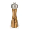Image de Fidji Moulin Ã Sel Manuel En Bois D'olivier Et Inox 20 Cm