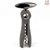 Image de Salma Tire-Bouchon Ã Vis Sans Fin Couleur Basalte Avec Coupe-Capsule 19 Cm - 7,5