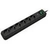 Image de brennenstuhl Eco-Line - Protection contre les surtensions - 3.68 kW - connecteurs de sortie : 6 - noir