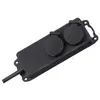 Image de brennenstuhl Extension socket IP44 2-way black 2m H07RN-F 3G1,5 - Coupe-circuit - CA 230 V - connecteurs de sortie : 2 - 2 m cordon