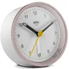 Image de Braun Bc12 RÃ©veil Ã Quartz Rose Et Blanc