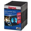 Image de Hama DVD Slim Box - Boîtier de rangement extra-plat pour DVD - capacité : 1 DVD - noir (pack de 25)
