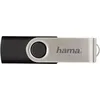 Image de Cle USB 2.0 Hama FlashPen Rotate 8Go Noir Argent