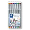 Image de 6 feutres Pigment Liner 0.3 mm