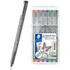 Image de Ãtuis 6 Feutres Staedtler Fineliner 6 Couleurs