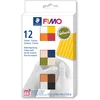 Image de Coffret Fimo Couleurs nature - 12 x 25 g