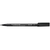 Image de Feutre permanent Lumocolor Pointe fine 0.6 mm Noir