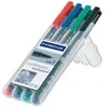 Image de Staedtler 311 Wp4 Marqueur 4 PiÃ¨ces Noir, Vert Et Rouge