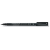 Image de Feutre permanent Lumocolor Pointe superfine 0.4 mm Noir