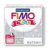 Image de Pâte à modeler Fimo Kids gris pailleté - 42 g
