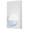 Image de Steinel 603212 Eclairage De SÃ©curitÃ© ExtÃ©rieur Is 180-2 Pvc Blanc 15 X 8,7 X 9 Cm