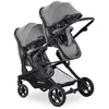 Image de Poussettes Jumelles Atlantic Twin Melange Gris
