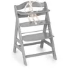 Image de Hauck Chaise Haute Ãvolutive Bois Alpha + / Grey
