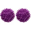 Image de Fackelmann 54022 Balles de sÃ©chage, boule sÃ¨che-linge, boule de sÃ©chage pour linge, Plastique, Violet, 6,5 cm