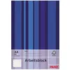 Image de Herlitz 1x Bloc De Bureau A4, 50 Feuilles, LignÃ© + Marge 70g