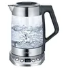 Image de SEVERIN WK 3479 Deluxe - Infuseur Ã  thÃ©/bouilloire - 1.7 litres - 3 kWatt - glass/brushed stainless steel/black
