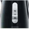 Image de SEVERIN WK 3410 - Bouilloire - 1 litre - 2.2 kWatt - noir