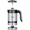 Image de SEVERIN SM3584 - Mousseur Ã  lait - 0.2 litres - 450 Watt - Noir mat / inox brossÃ©