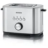 Image de Severin AT 2620 grille-pain 7 2 part(s) 800 W Noir et Acier inoxydable