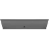 Image de Jardiniere - Garden Id Terraflor - Anthracite 100 Cm - SoliditÃ© - RÃ©serve D'eau - RecyclÃ© & 100% Recyclable - Volume Pour Plantes.