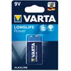 Image de Pile alcaline Varta Longlife Power 9V / 6LR61