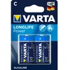 Image de Lot de 2 piles alcaline VARTA Longlife Power C/LR14