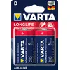 Image de Lot de 2 piles alcaline VARTA Longlife Max Power D/LR20