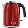 Image de Russell Hobbs 20412-70 bouilloire 1,7 L Noir, Rouge et Acier inoxydable