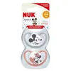 Image de Lot 2 Sucettes Space 0-6m Minnie - Nuk