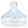Image de NUK Tétine Nature pour biberon M 6 mois+ 2 pièces