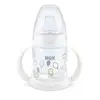 Image de Nuk Premier choix+ avec températures Control Gobelet d'Apprentissage Blanc 6 Mois Bouchon Silicone Mixte 150ml