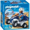 Image de Playmobil City Action 3655 - Policier / Quad