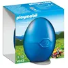 Image de Playmobil Les Oeufs de PÃ¢ques 4943 - Enfant avec tracteur et remorque