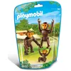 Image de Playmobil 6650 - Couple De ChimpanzÃ©s Avec BÃ©bÃ©