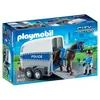 Image de Playmobil 6922 - PoliciÃ¨re Avec Cheval Et Remorque