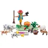 Image de Playmobil 9832 - Animaux De La Ferme Et Ãpouvantail