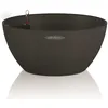 Image de Lechuza JardiniÃ¨re Cubeto Stone 40 All-In-One Noir Graphite 13842