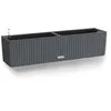 Image de Lechuza JardiniÃ¨re Balconera Cottage 80 All-In-One Granit