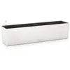 Image de Lechuza JardiniÃ¨re Balconera Color 80 All-In-One Blanc 15680