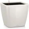 Image de Lechuza JardiniÃ¨re Quadro 35 Ls All-In-One Blanc Brillant 16160
