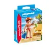 Image de Playmobil 70300 - VacanciÃ¨re avec transat