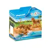 Image de Playmobil 70359 - Couple de tigres avec bÃ©bÃ©