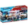 Image de Playmobil 70936 - Ambulance secouristes