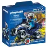 Image de Playmobil 71092 - Policier et quad