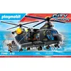 Image de Playmobil City Action 71149 - HÃ©licoptÃ¨re des forces spÃ©ciales